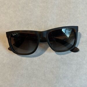 Rayban polarized unisex tortoise sunglasses